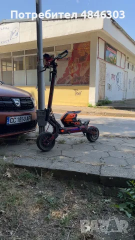  Ел тротинетка Kukirin g2 master v6 custom