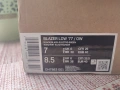 Nike Blazer Low x Off-White "Black Electro Green", снимка 4