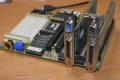 Дънна платка с 386 DX 40 и две платки, снимка 3