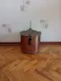 Английска стара медна лейка, съд за течности., снимка 3