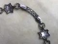 стара детска сребърна гривна с емайл, снимка 5
