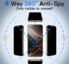 Honor 600pro,600,600lite прайвъси стъклен протектор anti spy, снимка 2