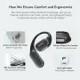 NEARITY MemPod Fit 2 Bluetooth слушалки с отворен уши, дълбок бас, до 45 часа, двойна връзка, снимка 4
