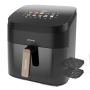 Безмаслен фритюрник CecoFry&Grill Smokin' 8500, 8,5л, 2200W, черен, 10 програми, снимка 4