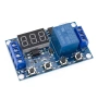 Програмируем релеен таймерен модул с дисплей 6-30V | 0.1s–999min | 4 режима P1-P4 Arduino DIY 10454, снимка 1