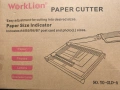Чисто нова професионална Гилотина за Хартия WORKLION A4 (Heavy Duty)   , снимка 7