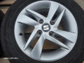 Лети джанти 14ки 4х100 Seat + летни гуми 175/65/14 Bridgestone, снимка 6