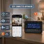 WiFi дигитален часовник със скрита камера 1080P – Tuya Smart, снимка 4