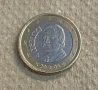 Редка монета от Испания 1 Евро 2001 , Euro Spain( Дефект при сеченето), снимка 2