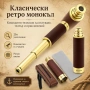 Ретро монокъл телескоп 25x30 за театър реквизит туризъм къмпинг море и птици, снимка 6