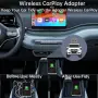 Безжичен CarPlay адаптер за iPhone - Преобразуване от кабелен в безжичен, Plug & Play, снимка 4
