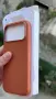 Оригинален Apple Силиконов калъф с MagSafe за iPhone 17 Pro Max – Terra Cotta, снимка 5