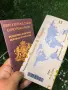 Картичка паспорт със самолетен билет , снимка 2