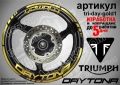 Triumph Daytona кантове и надписи за джанти, снимка 4