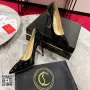 Christian Louboutin So Kate Patent Pumps – Black, снимка 1