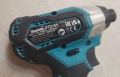 Нов безчетков импакт със степени Makita DTD155. Само тяло. , снимка 3