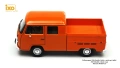 VW T2 DoKa Pritsche 1972 - мащаб 1:43 на ixo models моделът е нов в PVC дисплей-кейс, снимка 3