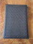 папка луксозна за документи с цип дизайнерска на квадрати естествена кожа А4 внос от Германия, снимка 11