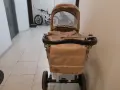 Бебешка количка бяло и бежево, снимка 3