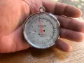 стар джобен барометър /алтиметър/ с термометър - GERMANY, снимка 6