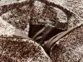 ZARA къса туидена рокля с пайети, размер XS, снимка 2