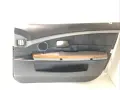 Тапицерия на предна дясна врата черна кожа за BMW E65 740D (2004), снимка 1