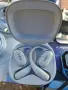 Безжични слушалки Shokz OpenFit (Open-Ear Bluetooth) – Бели, снимка 1