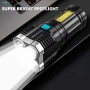 Акумулаторен LED фенер с COB светлина, 100м обхват, IP64 – за лов, риболов, къмпинг и аварийни 10309, снимка 7