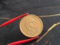 Монета - САЩ - 1 долар (Джон Адамс) UNC | 2007г., снимка 1