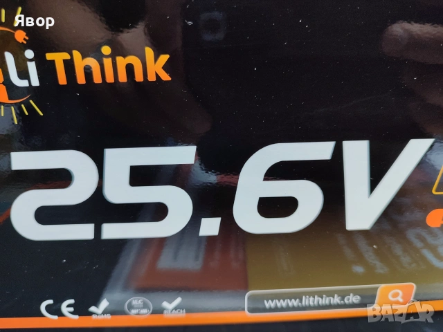 LiFePO4 батерия с капацитет 100Ah и напрежение 25.6V, от LiThink , снимка 15 - Друга електроника - 55014123
