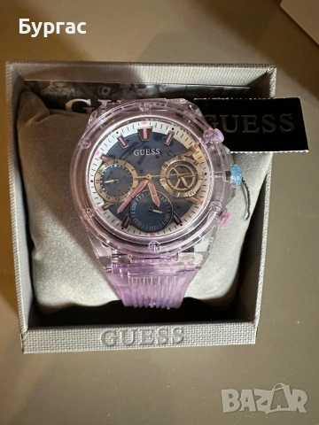 Оригинален дамски часовник GUESS Athena, снимка 3 - Дамски - 55164533