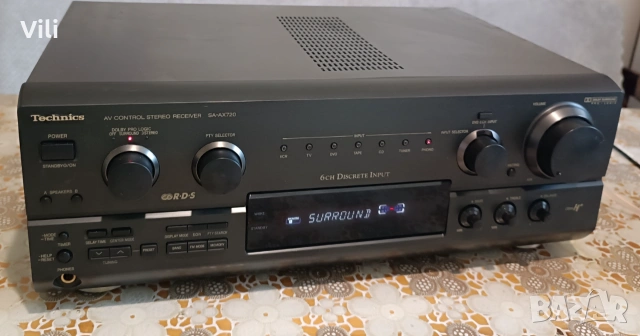  🔧 Technics SA-AX720 – За ремонт 🔧, снимка 5 - Ресийвъри, усилватели, смесителни пултове - 55192286