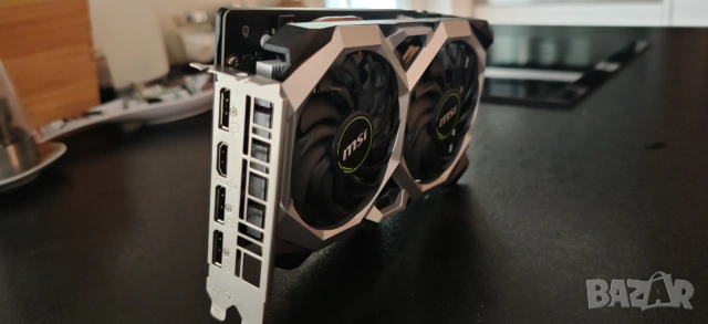 Продавам Перфектна Видео Карта MSI Ventus XS GTX 1660 Super OC Перфектна 3 дни тестов период, снимка 5 - Видеокарти - 54972477