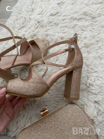 Дамски токчета, снимка 2 - Дамски обувки на ток - 54089527