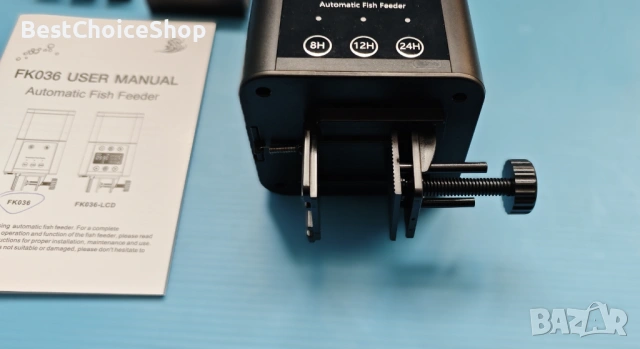 Автоматична хранилка за риби fishkeeper с три режима на хранене с таймер, 200 мл, снимка 3 - Оборудване за аквариуми - 54179534