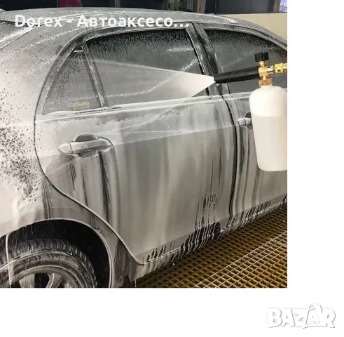 Пянообразуваща дюза Foam Cannon 1 л Quick Connect 1/4 - 5 дюзи в комплекта, снимка 12 - Аксесоари и консумативи - 55392625