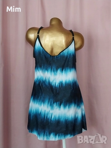 5XL Бански/ танкини/ в преливащи цветове , снимка 2 - Бански костюми - 54103847