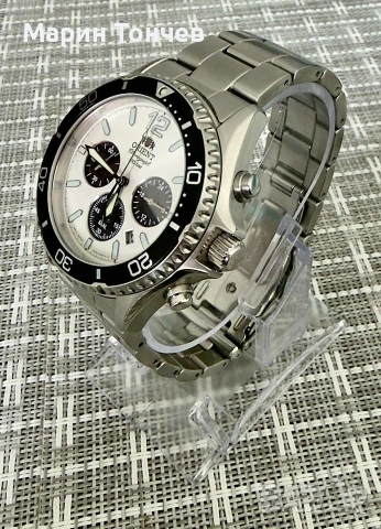 Orient Mako "Panda" Solar Chornograph 200m Diver RA-TX0203S, снимка 2 - Мъжки - 55069605