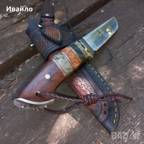 Нож ръчна изработка, снимка 7 - Ножове - 55178347