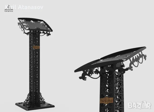 Метална стойка за меню- VIP ROYAL