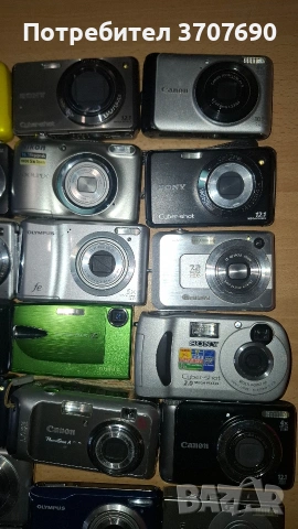 Sony, Canon, Nikon Компакни цифрови камери., снимка 7 - Фотоапарати - 54564146