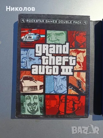 Grand Theft Auto Double Pack Limited Edition PlayStation 2 , снимка 2 - Игри за PlayStation - 55662388