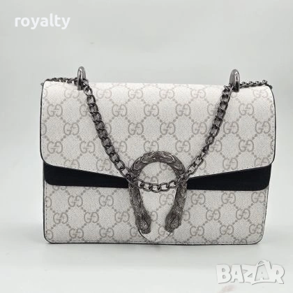 Gucci Нова Дамска Кожена Чанта Гучи Различни Цветове , снимка 5 - Чанти - 55173344