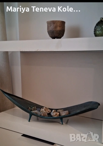 Панери от ратан, бананови листа и бамбук. , снимка 12 - Декорация за дома - 54345985