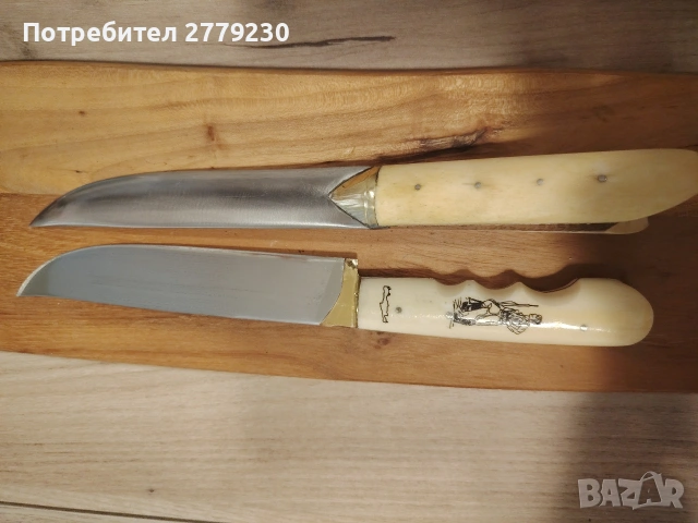 Стари ножове ръчна изработка на о. Крит, снимка 14 - Ножове - 54378507