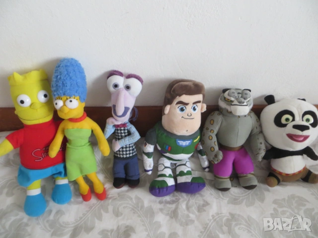 Плюшени кукли Disney Pixar Fear и други анимационни герои