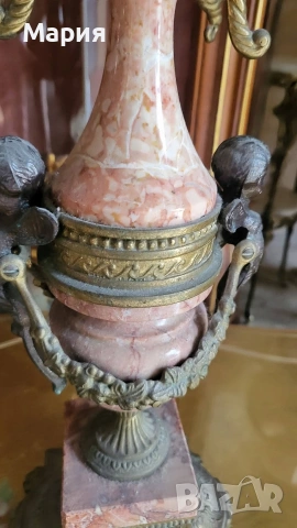 Два броя свещници , снимка 2 - Антикварни и старинни предмети - 54351804