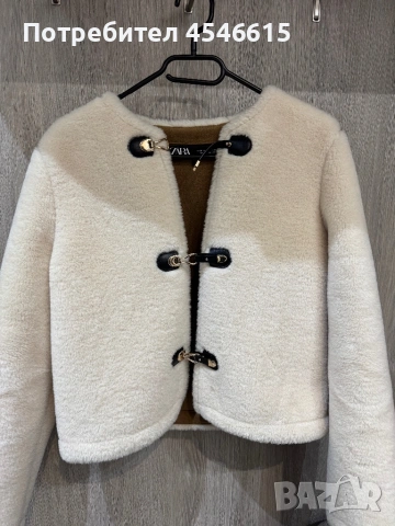 Пухено яке Zara