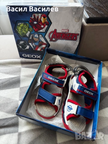 Сандали Geox Avengers , снимка 2 - Детски сандали и чехли - 54551751