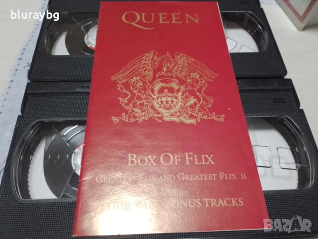 Queen 1 & 2 Box Of FLIX vhs, снимка 7 - Други жанрове - 54227620